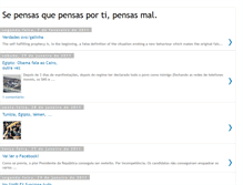 Tablet Screenshot of pensasmal.blogspot.com