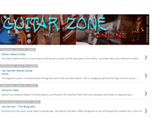 Tablet Screenshot of guitarzone-online.blogspot.com