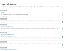 Tablet Screenshot of eyes-wide-open.blogspot.com