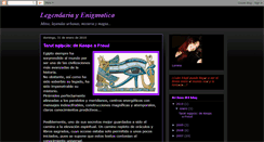 Desktop Screenshot of legendariayenigmatica.blogspot.com