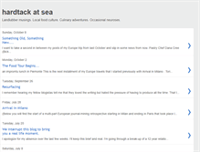 Tablet Screenshot of hardtackatsea.blogspot.com