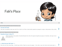 Tablet Screenshot of fabisplace.blogspot.com