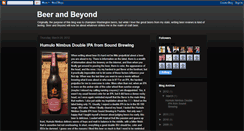 Desktop Screenshot of beerandbeyond.blogspot.com