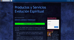Desktop Screenshot of productosserviciosyovivo.blogspot.com