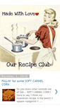 Mobile Screenshot of our-recipe-club.blogspot.com