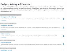 Tablet Screenshot of evelynfeels.blogspot.com