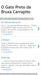 Mobile Screenshot of ogatopretodabruxacarrapito.blogspot.com
