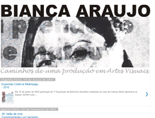 Tablet Screenshot of biancaraujo.blogspot.com