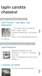Mobile Screenshot of lapincarottechasseur.blogspot.com