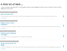 Tablet Screenshot of alittlebitofmark.blogspot.com