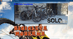 Desktop Screenshot of bicicletamoderna.blogspot.com