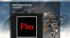 Desktop Screenshot of istoeespectaculo.blogspot.com