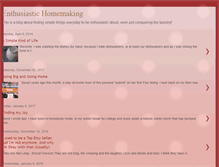 Tablet Screenshot of enthusiastichomemaking.blogspot.com