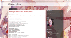 Desktop Screenshot of dimasplace.blogspot.com