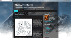 Desktop Screenshot of michelle-missadventures.blogspot.com