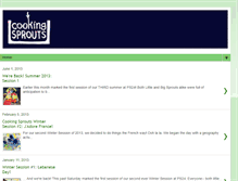 Tablet Screenshot of cookingsprouts.blogspot.com