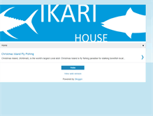 Tablet Screenshot of ikarihouse.blogspot.com