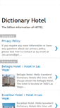 Mobile Screenshot of dictionaryhotel.blogspot.com