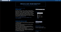 Desktop Screenshot of brasiliannumismatist.blogspot.com