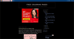 Desktop Screenshot of freecoloringpagestoprint.blogspot.com