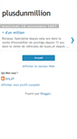 Mobile Screenshot of plusdunmillion.blogspot.com
