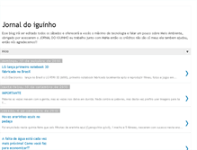 Tablet Screenshot of jornaldoiguinho.blogspot.com