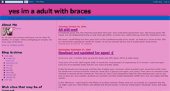 Desktop Screenshot of adultwithbraces.blogspot.com