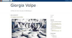Desktop Screenshot of giorgiavolpe.blogspot.com