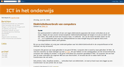 Desktop Screenshot of ictinhetonderwijs.blogspot.com