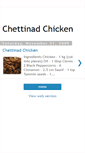 Mobile Screenshot of chettinadchicken.blogspot.com