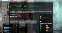 Desktop Screenshot of my2centswithinterest.blogspot.com