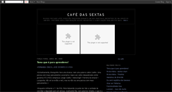 Desktop Screenshot of cafedassextas.blogspot.com