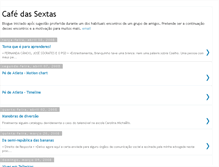 Tablet Screenshot of cafedassextas.blogspot.com