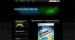 Desktop Screenshot of milesdescargas.blogspot.com