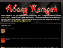 Tablet Screenshot of abangkerepek.blogspot.com