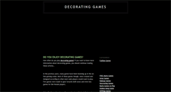 Desktop Screenshot of decoratinggames.blogspot.com