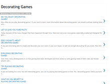Tablet Screenshot of decoratinggames.blogspot.com