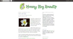 Desktop Screenshot of mommyblogroundup.blogspot.com