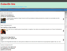 Tablet Screenshot of cubaenlinea.blogspot.com