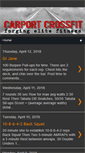 Mobile Screenshot of carportcrossfit.blogspot.com