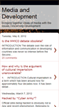 Mobile Screenshot of formediaanddevelopment.blogspot.com