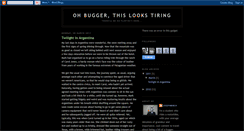 Desktop Screenshot of buggerywhatsit.blogspot.com