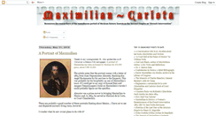 Desktop Screenshot of maximilian-carlota.blogspot.com