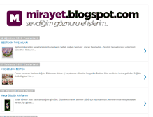 Tablet Screenshot of mirayet.blogspot.com