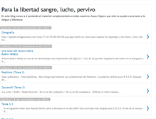 Tablet Screenshot of paralalibertadsangroluchopervivo2009.blogspot.com