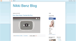 Desktop Screenshot of nikkibenzblog.blogspot.com