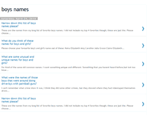 Tablet Screenshot of 2boys-names.blogspot.com