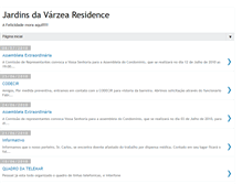 Tablet Screenshot of jardinsdavarzea.blogspot.com