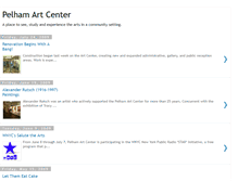 Tablet Screenshot of pelhamartcenter.blogspot.com