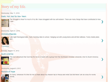 Tablet Screenshot of jesusstoryofmylife.blogspot.com